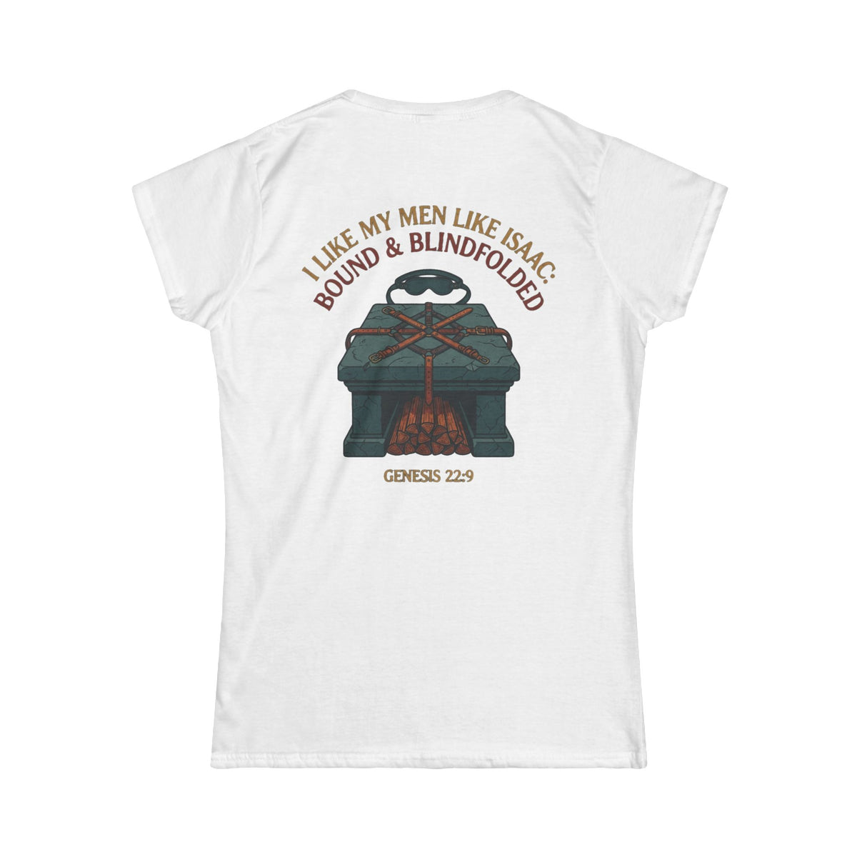 "Good Book Series Bound & Blindfolded" Women's Tee