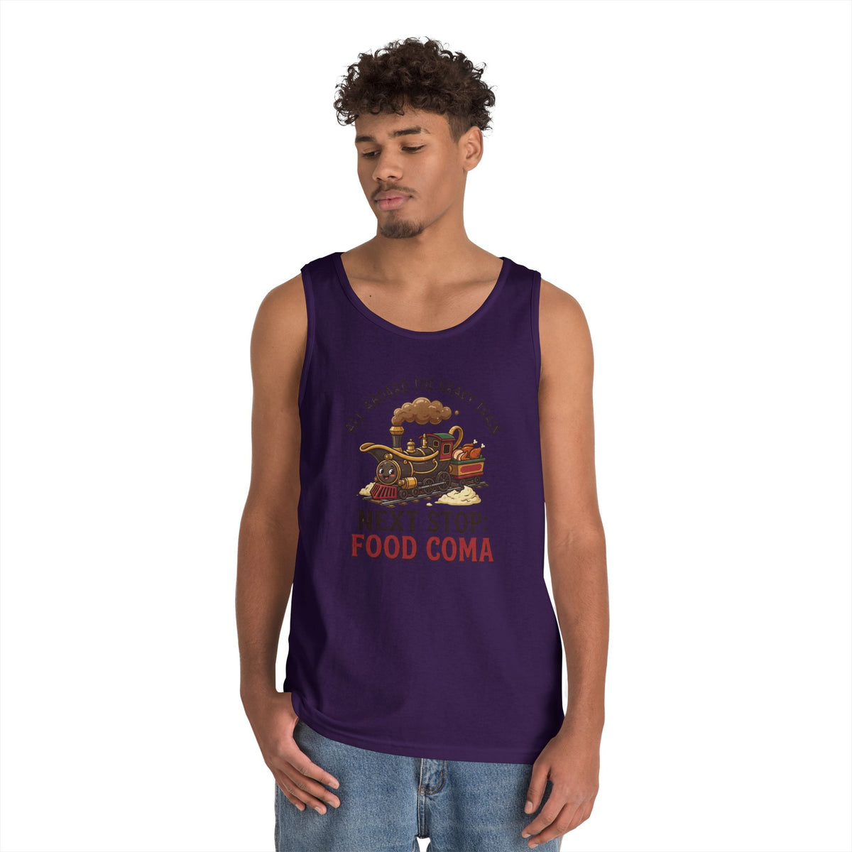 "Next Stop Food Coma" Tank Top