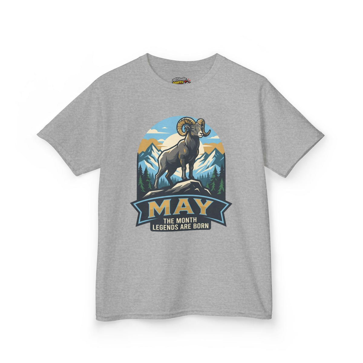 Color: Sport Grey | May Legend Kids Tee