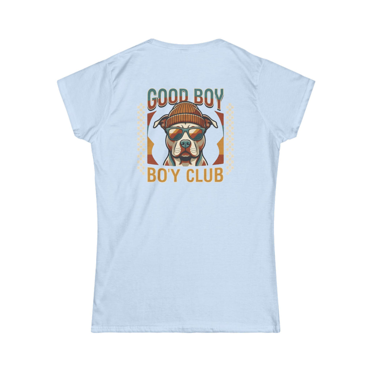 Color: Light Blue | Good Boy Bo'y Club Women's Tee