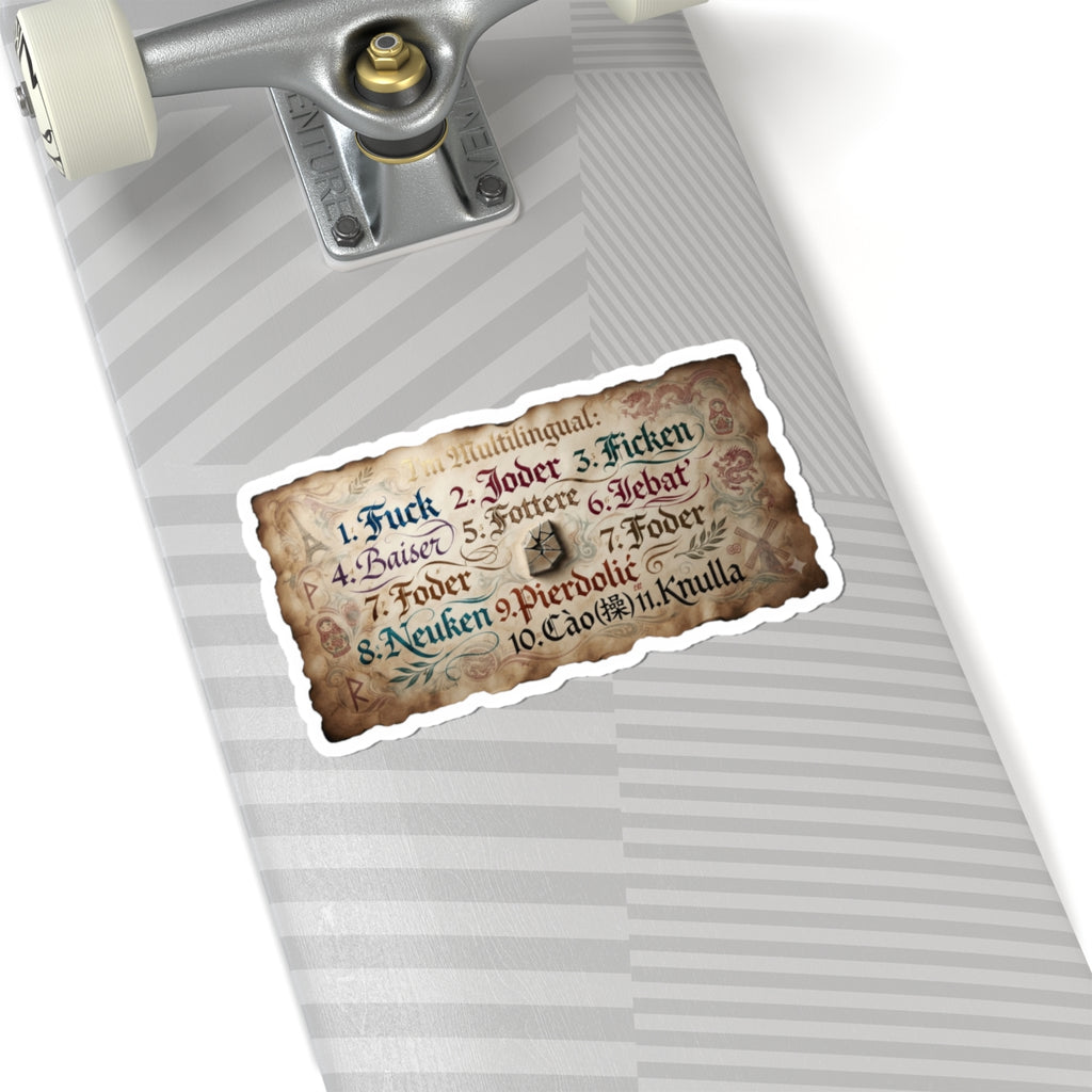 "Multilingual" Sticker — Main