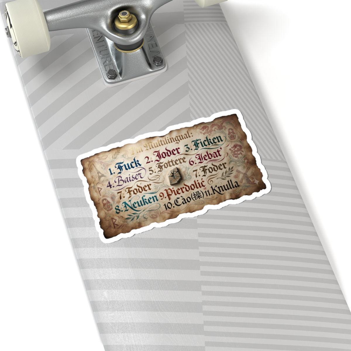 "Multilingual" Sticker — Main