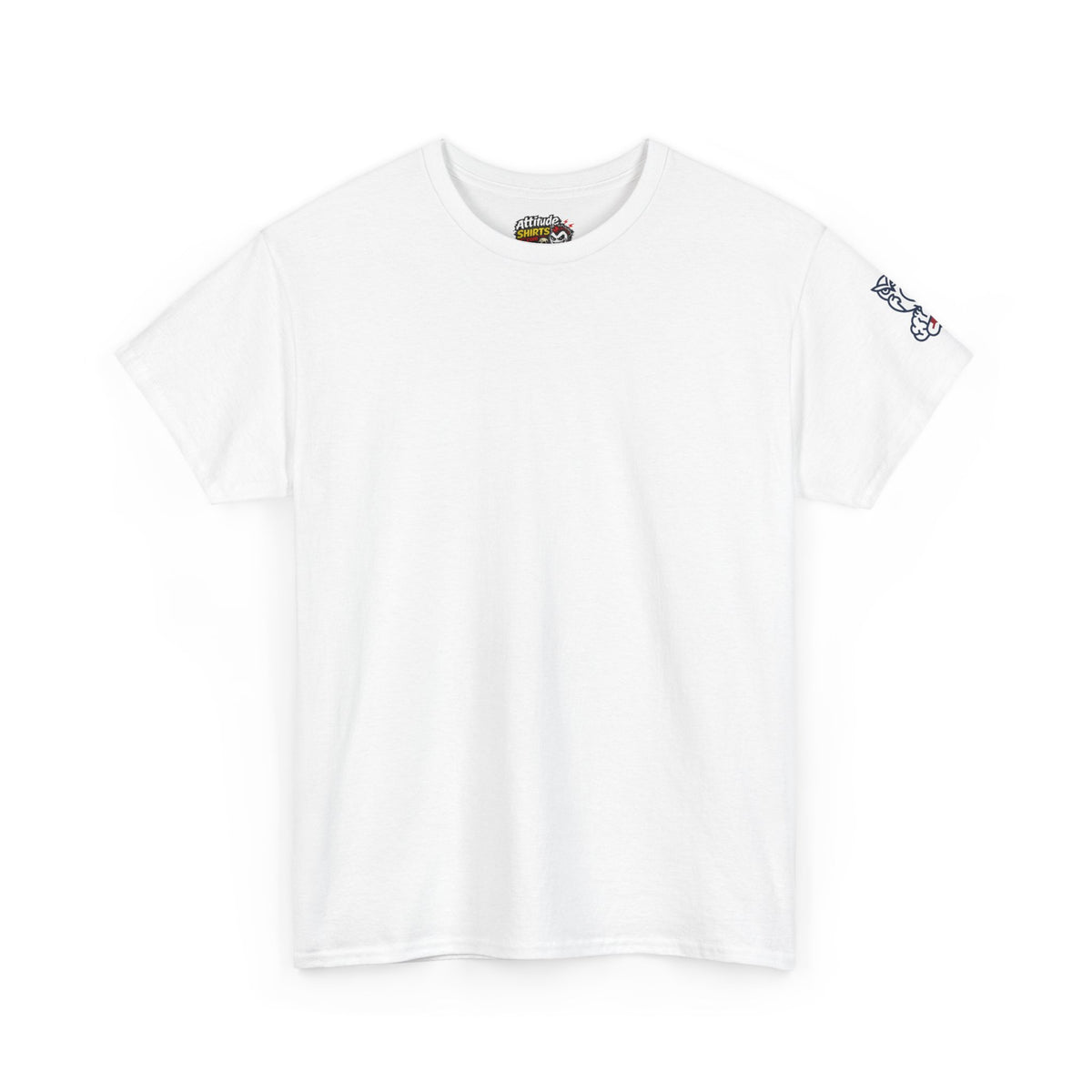 Color: White | Make America Think Again Premium Graphic Tee
