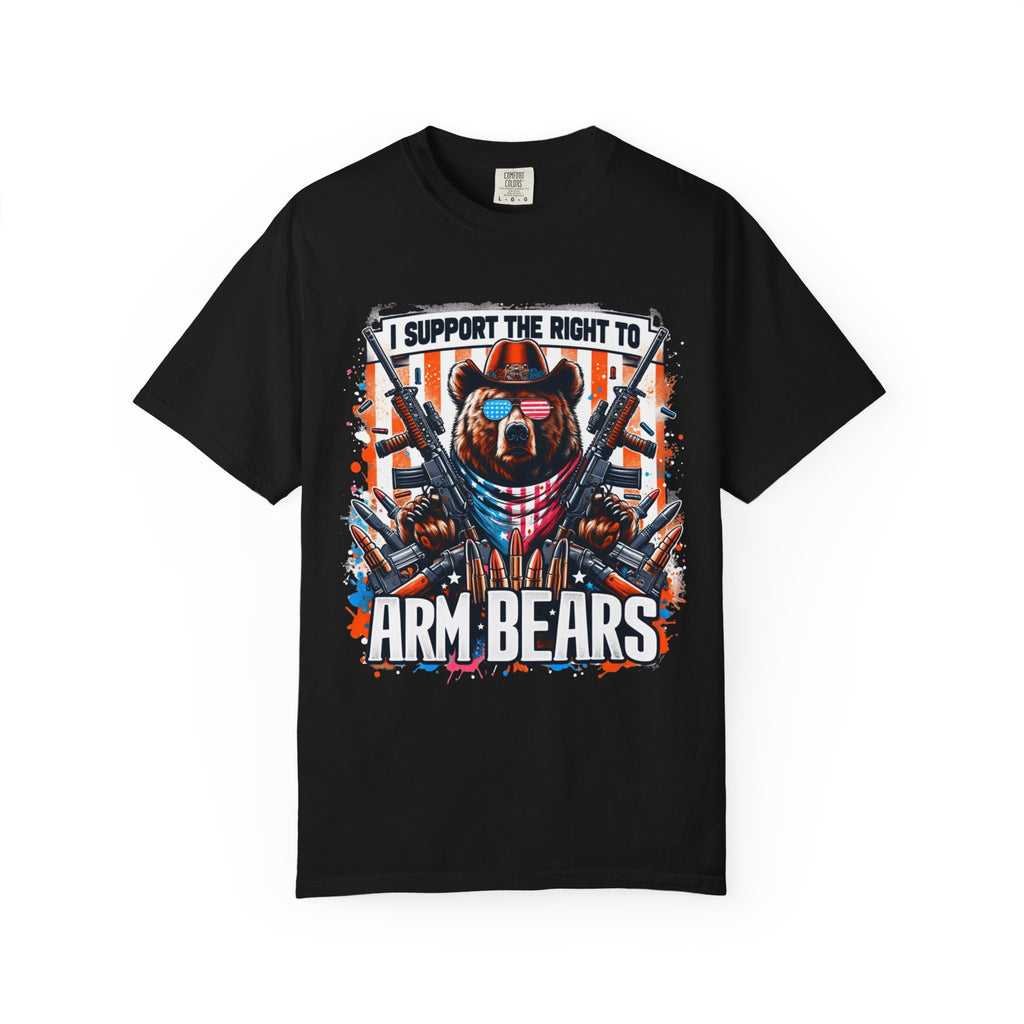 "Right to Arm Bears" Unisex Garment-Dyed T-shirt