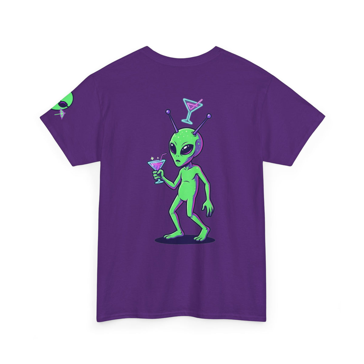 Drunk Alien Premium Graphic Tee