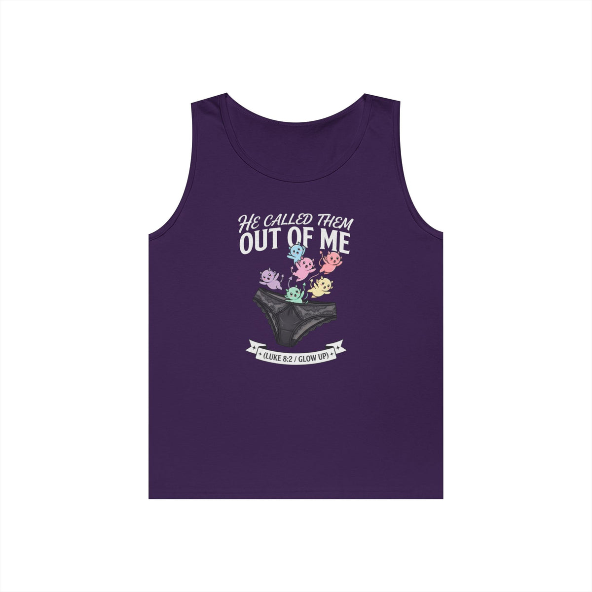 "Good Book Series He Called Them Out Of Me" Tank Top