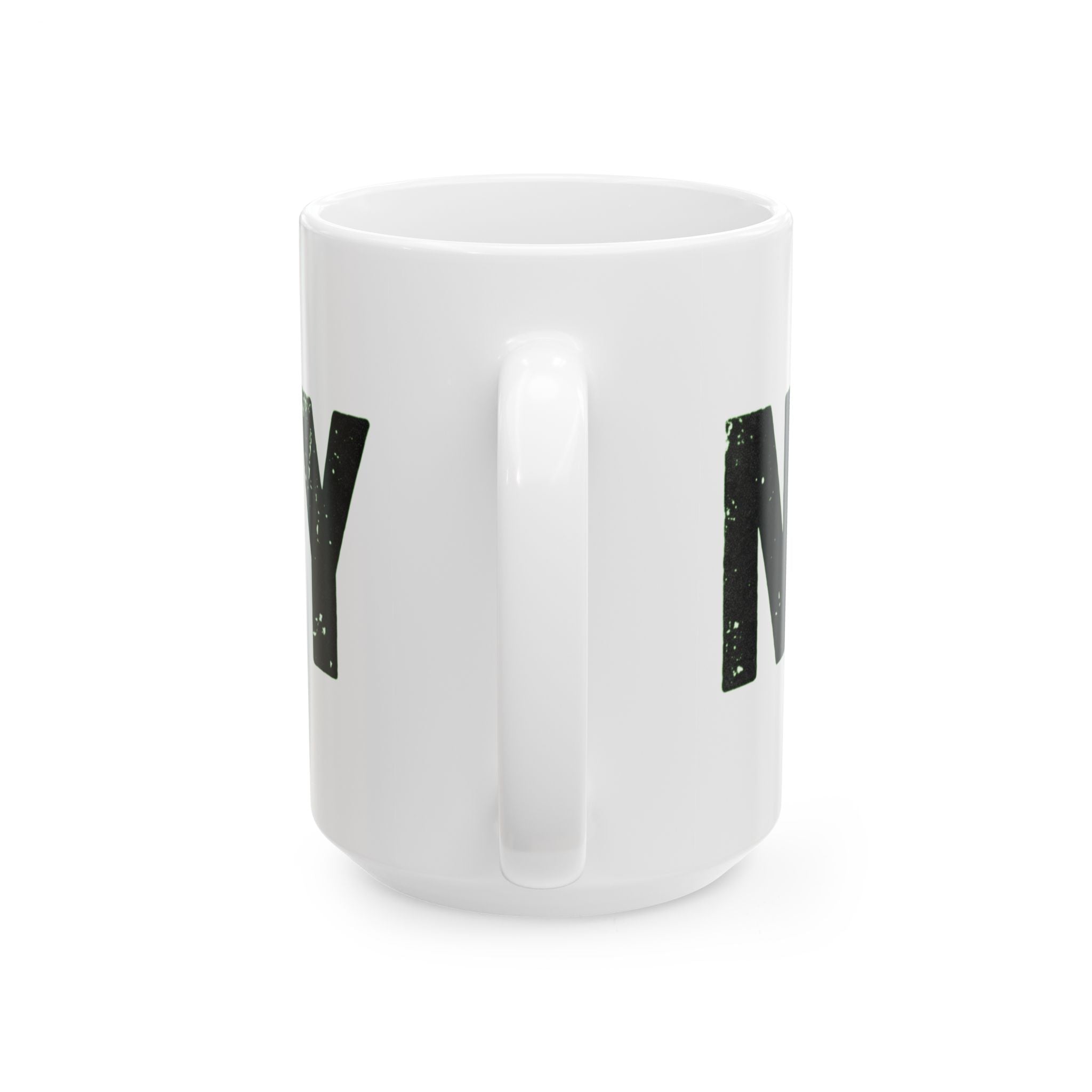 "Nobody Can Beat You At Being You" White Ceramic Mug — Graphic