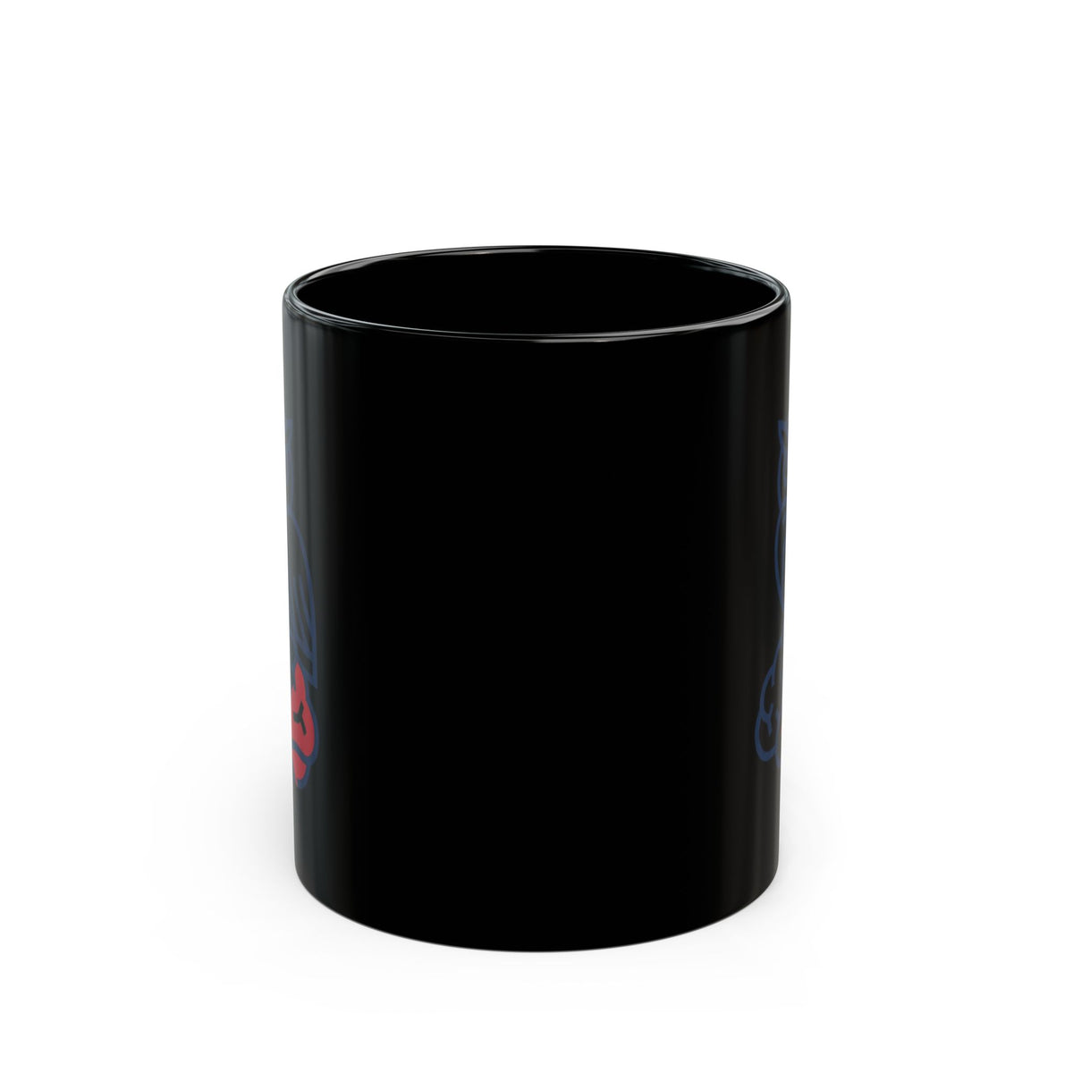 "Make America Think Again" Black Ceramic Mug — Graphic
