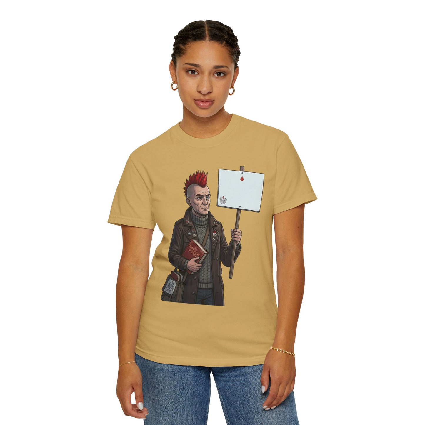 "Quiet" Unisex Garment-Dyed Tee