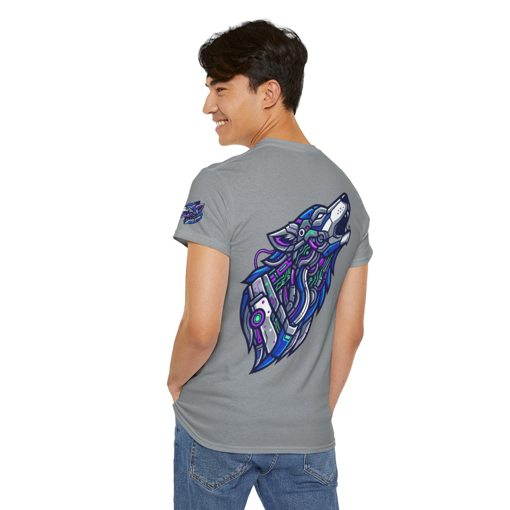 "Cyber Wolf" Premium Graphic Tee