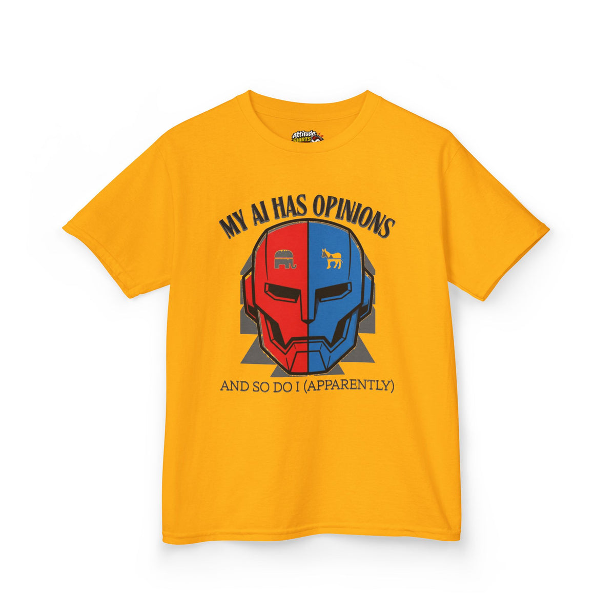 "My AI Has Opinions" Kids Tee