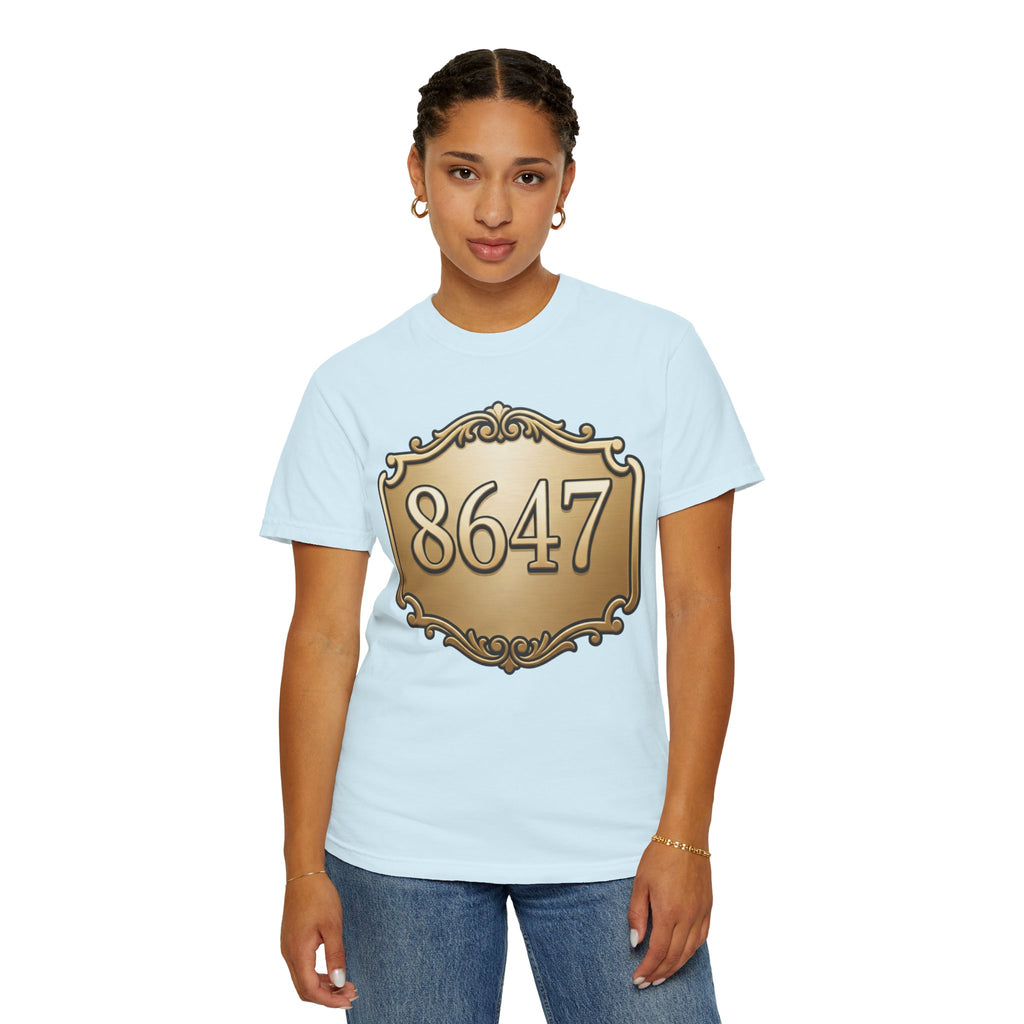 "8647" Unisex Garment-Dyed Tee