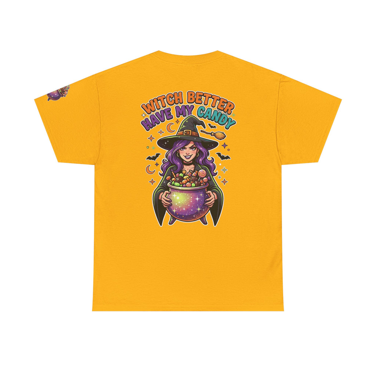 Color: Gold | Witch Better Have My Candy Premium Graphic Tee