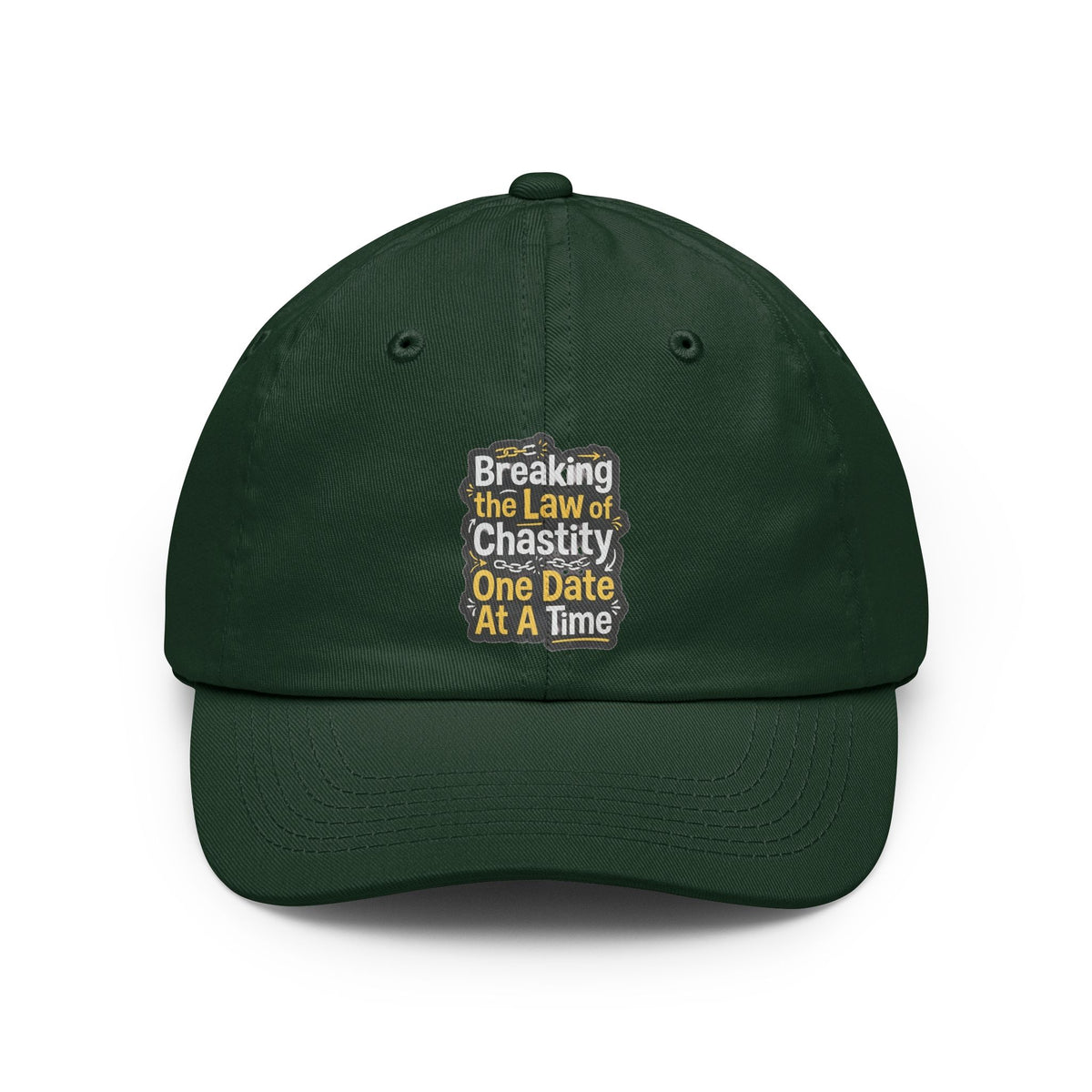 Color: Forest Green | Breaking the Law of Chastity Dad Hat