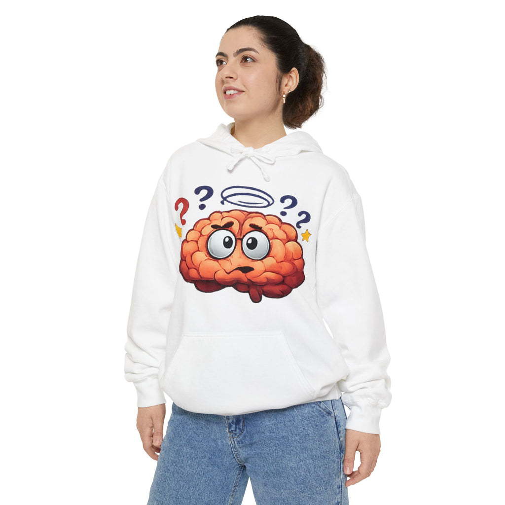 Error 404: Brain Not Found | Garment-Dyed Hoodie — AttitudeShirts
