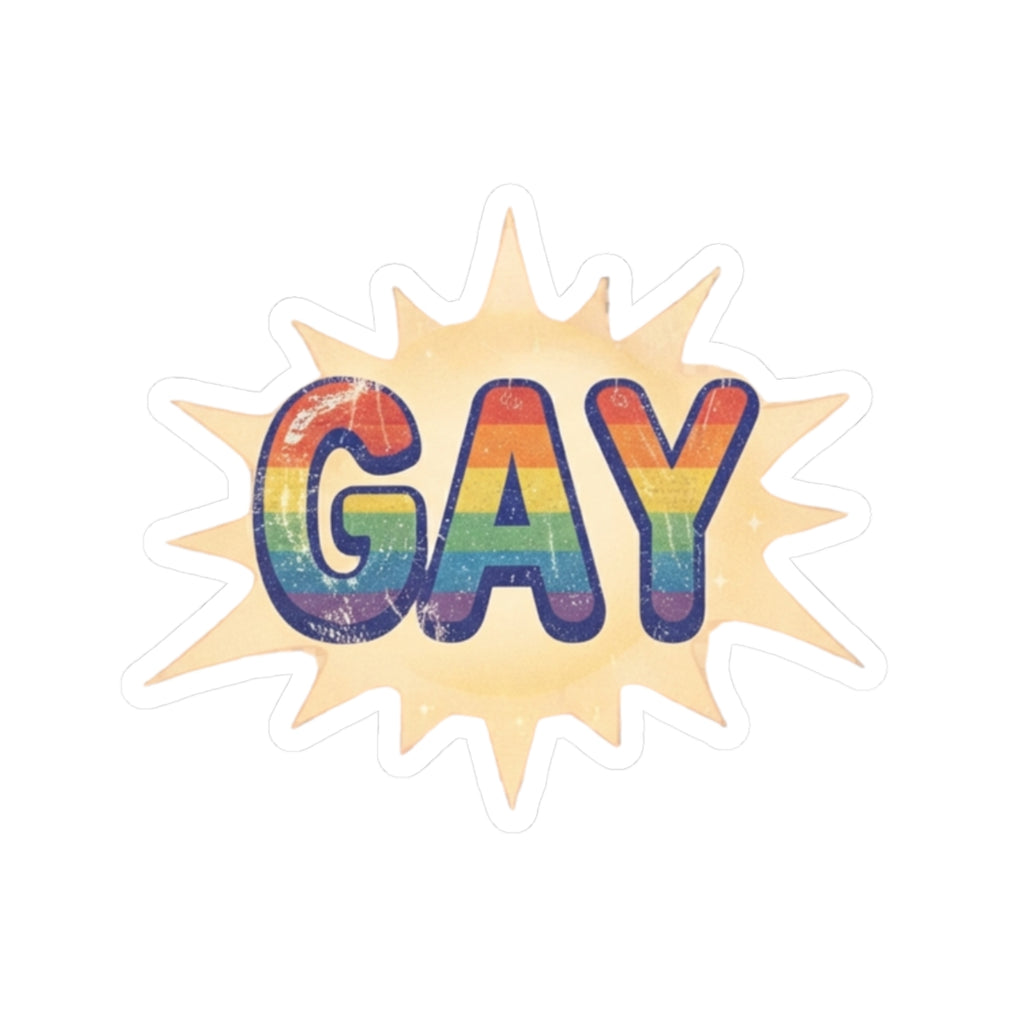 "Jesus is Gay For Me" Sticker
