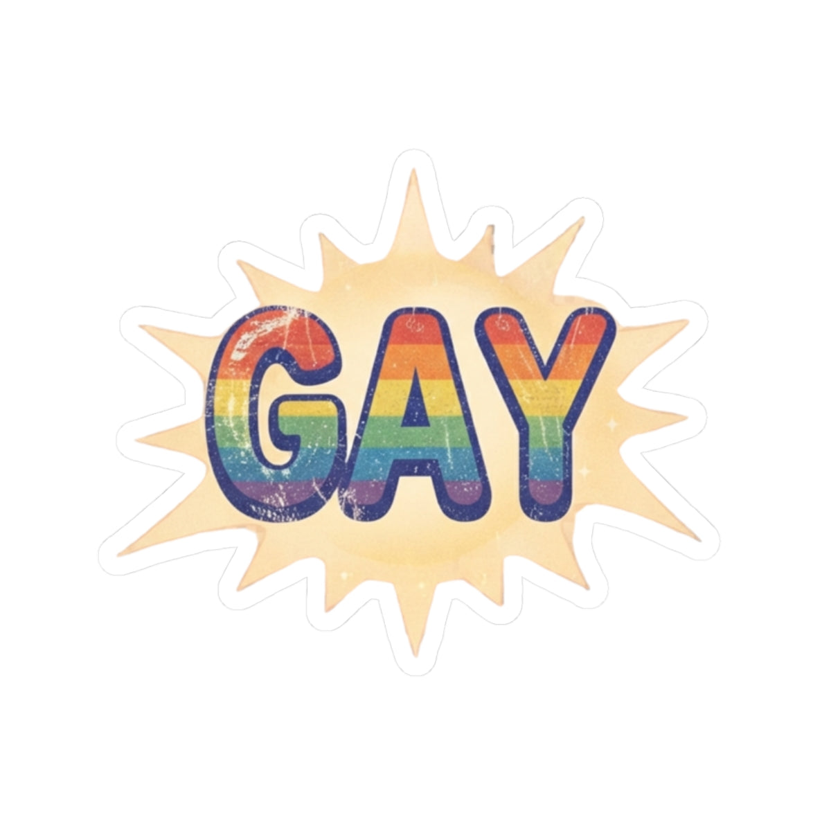 "Jesus is Gay For Me" Sticker