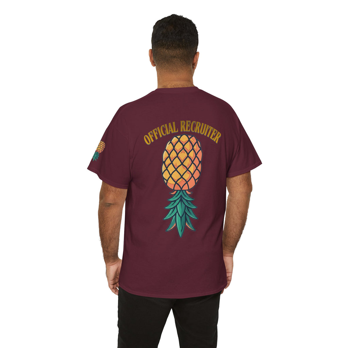 Color: Maroon | Official Recruiter Premium Graphic Tee