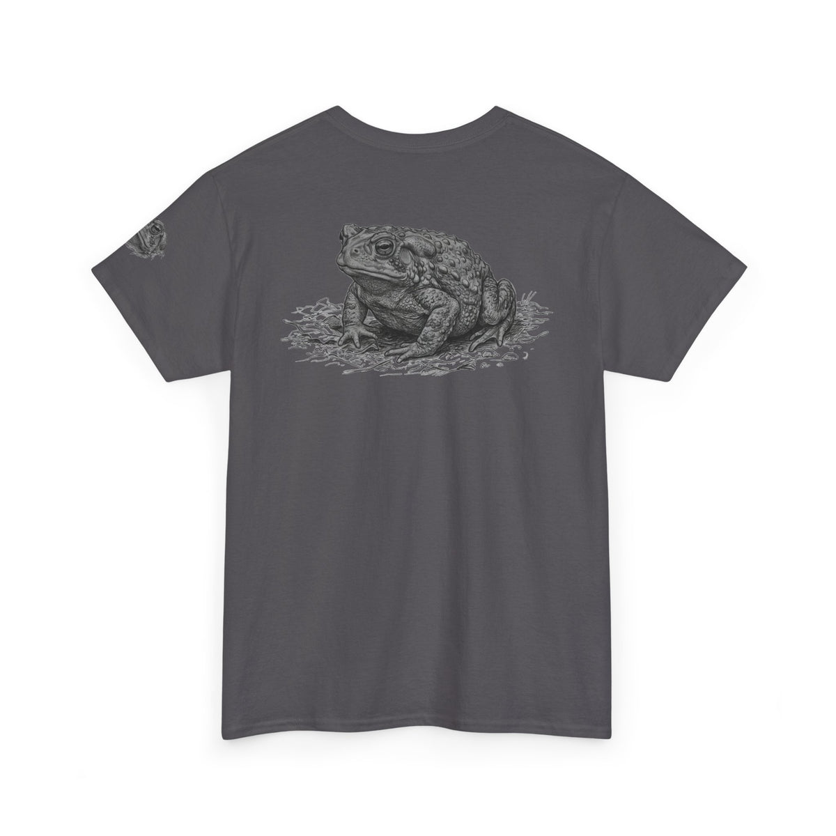 "Pencil Sketch Art Toad" Premium Graphic Tee
