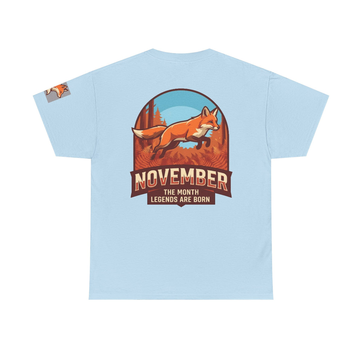 Color: Light Blue | November Legend Premium Graphic Tee