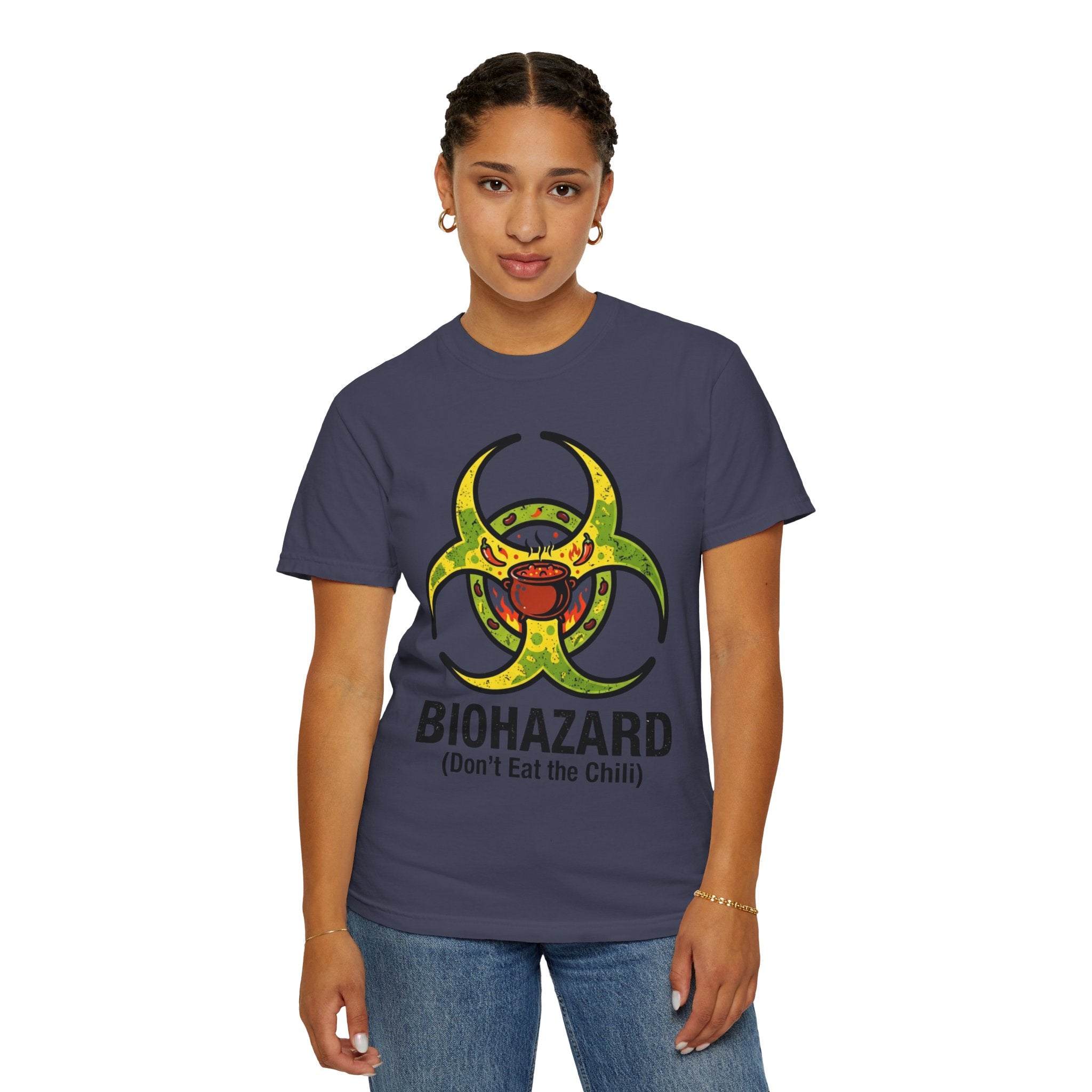 "Bio Hazard" Unisex Garment-Dyed Tee