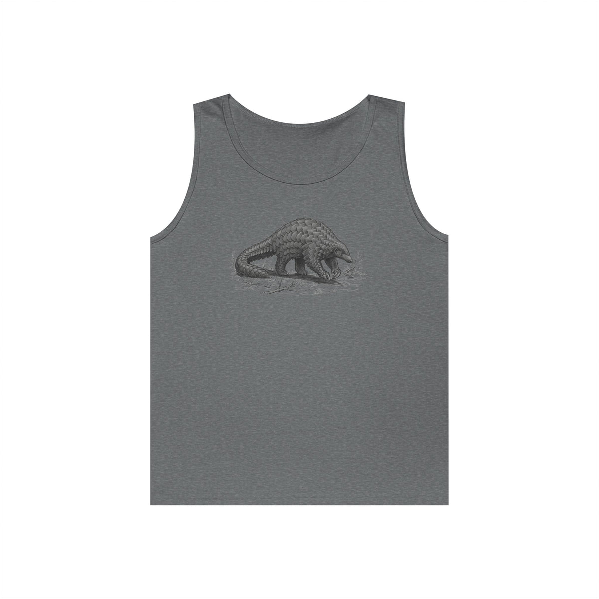 "Pencil Sketch Art Pangolin" Tank Top
