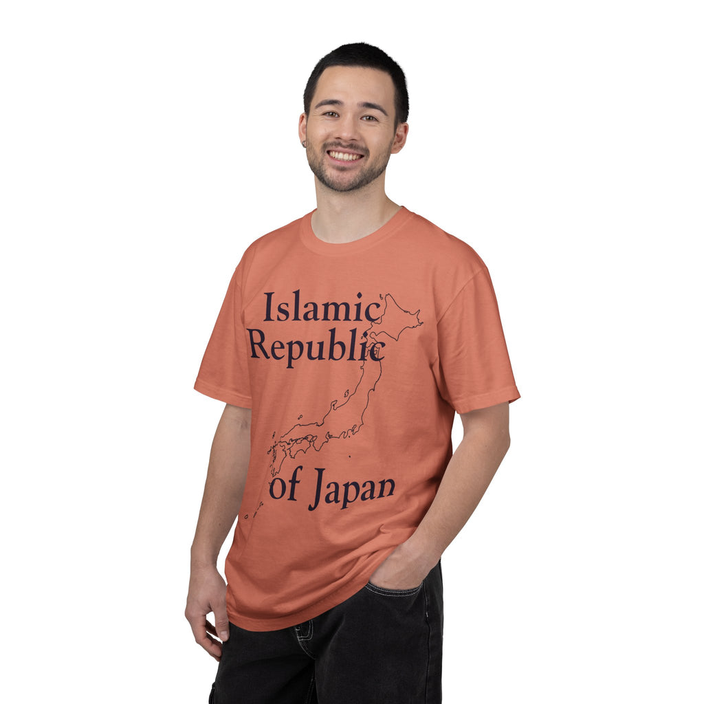 "Islamic Republic of Japan" Unisex Garment-Dyed Tee
