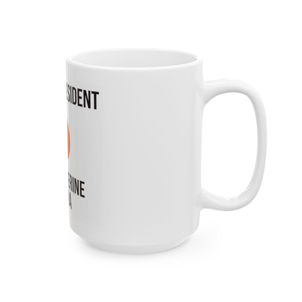 "Tangerine Vagina" White Ceramic Mug