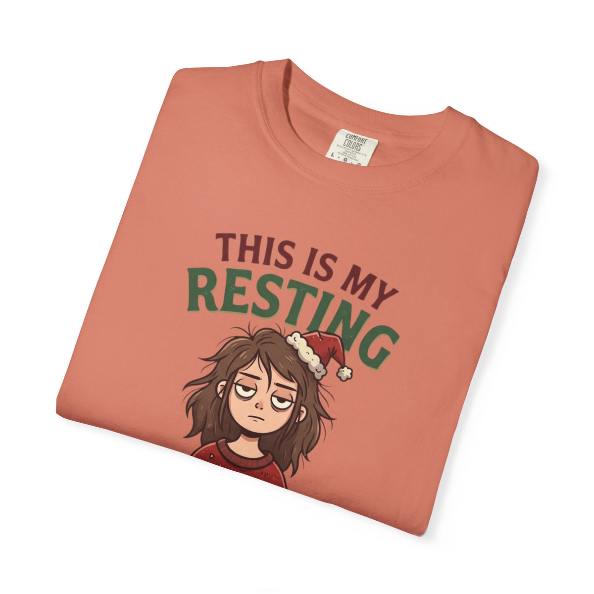 "Christmas Is Ruined" Unisex Garment-Dyed Tee