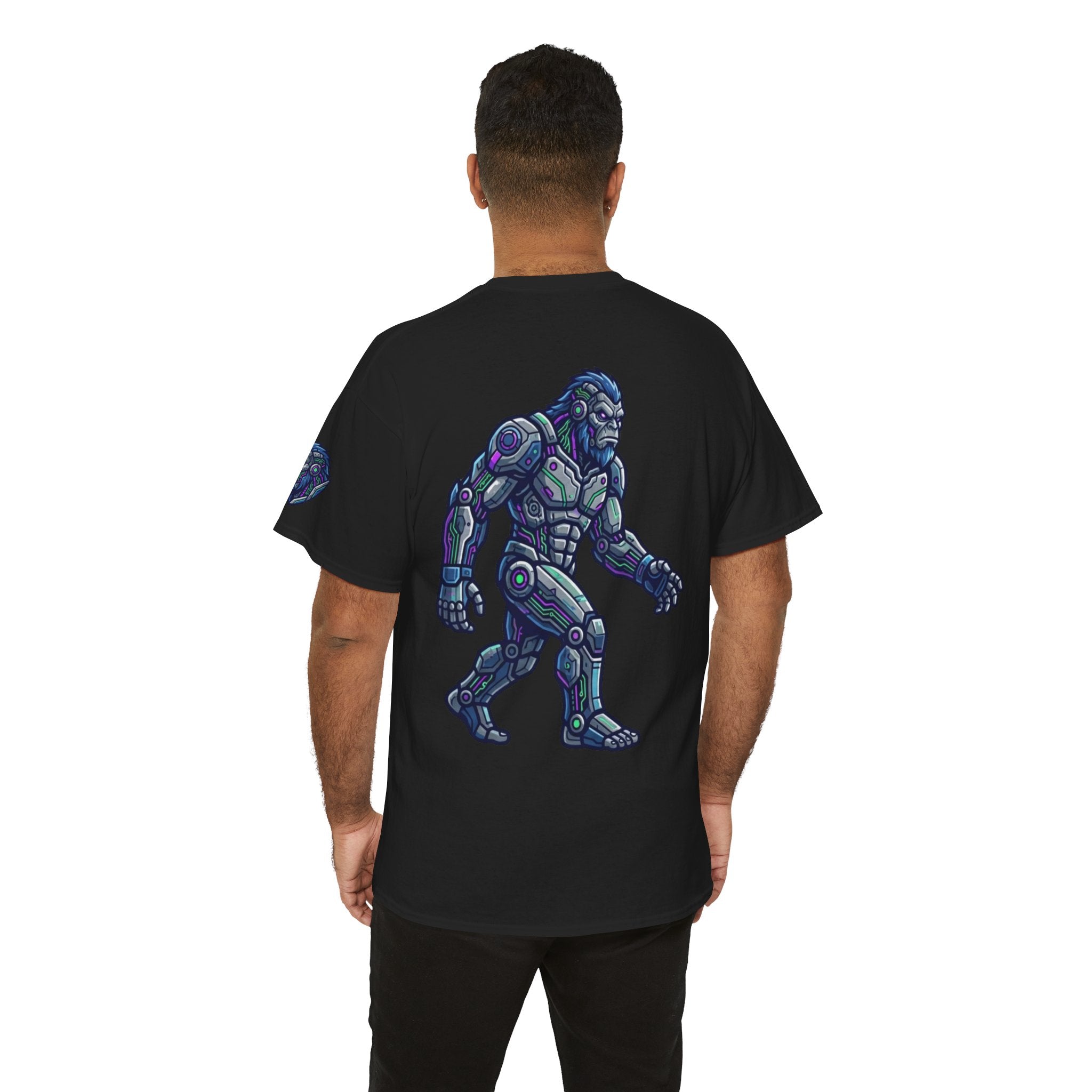 "Cyber Bigfoot" Premium Graphic Tee