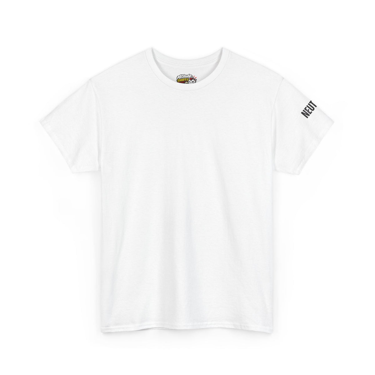 Color: White | I'm Staying Neutral Premium Graphic Tee