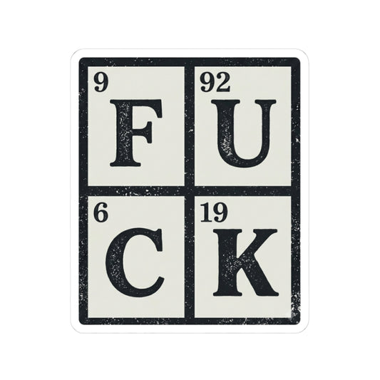 "FUCPYOU" Sticker