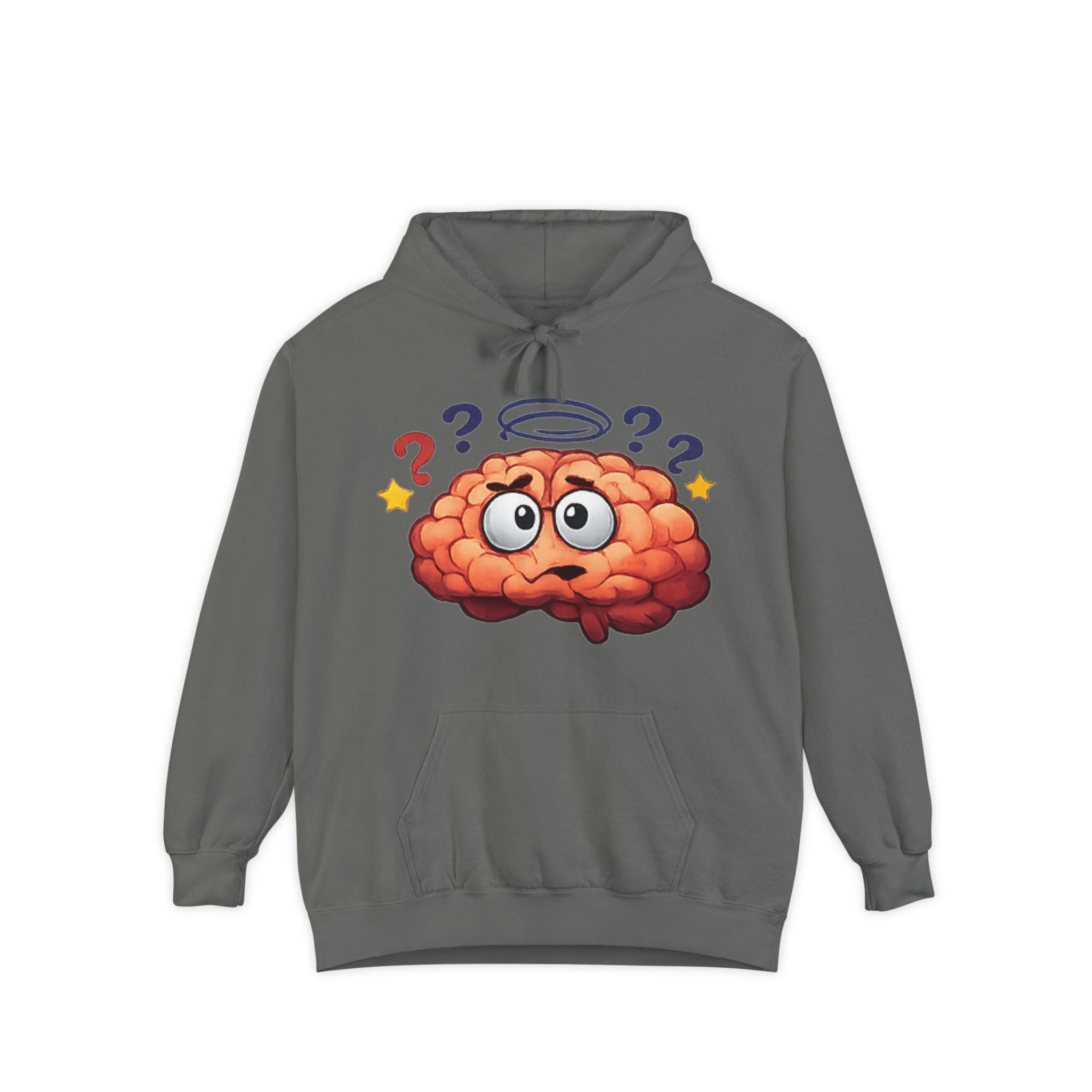 Error 404: Brain Not Found | Garment-Dyed Hoodie — AttitudeShirts