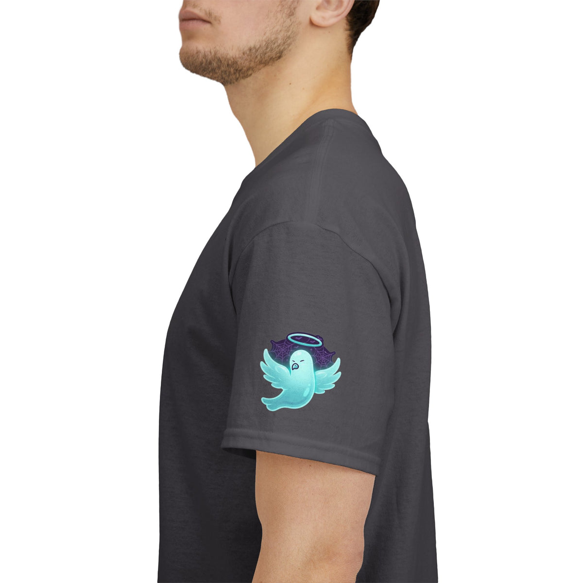 Color: Charcoal | Holy Spirit of Halloween Premium Graphic Tee