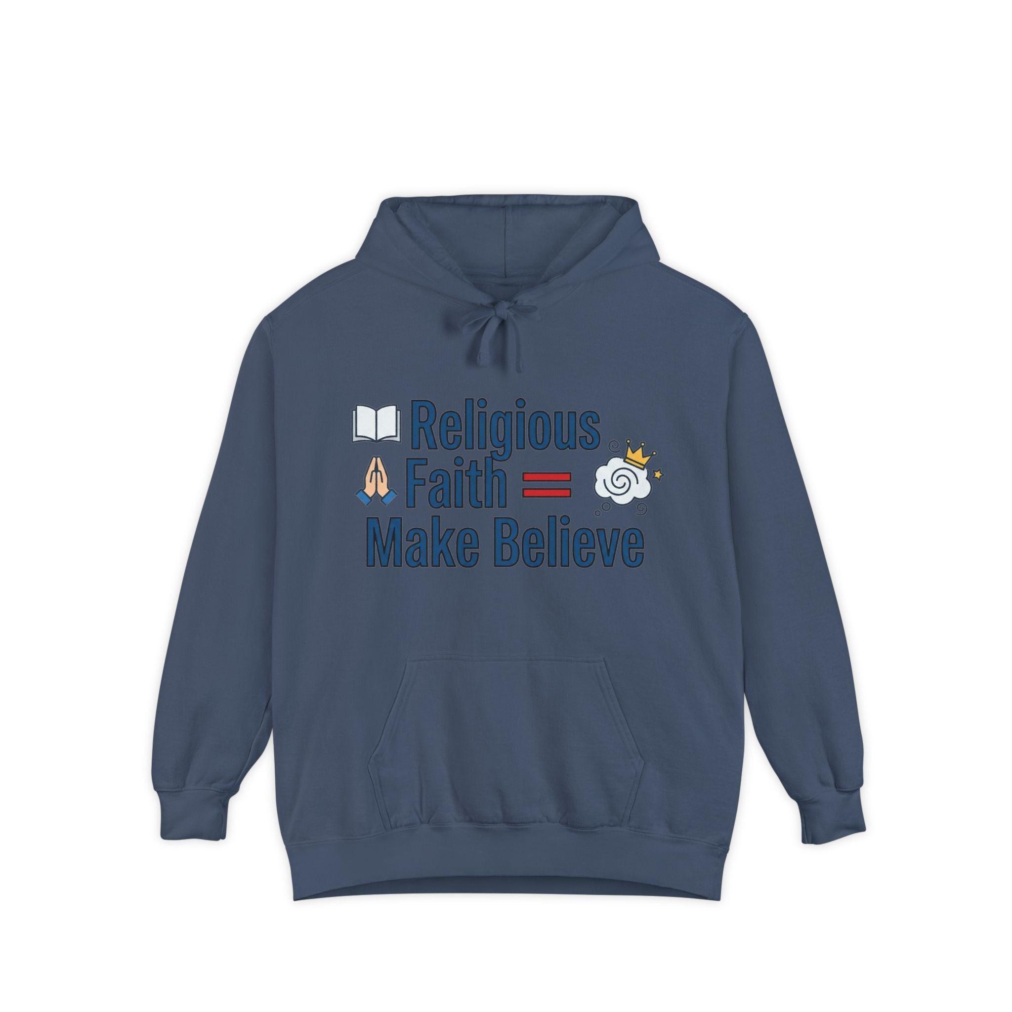 Make Believe Club Member | Garment-Dyed Hoodie — AttitudeShirts