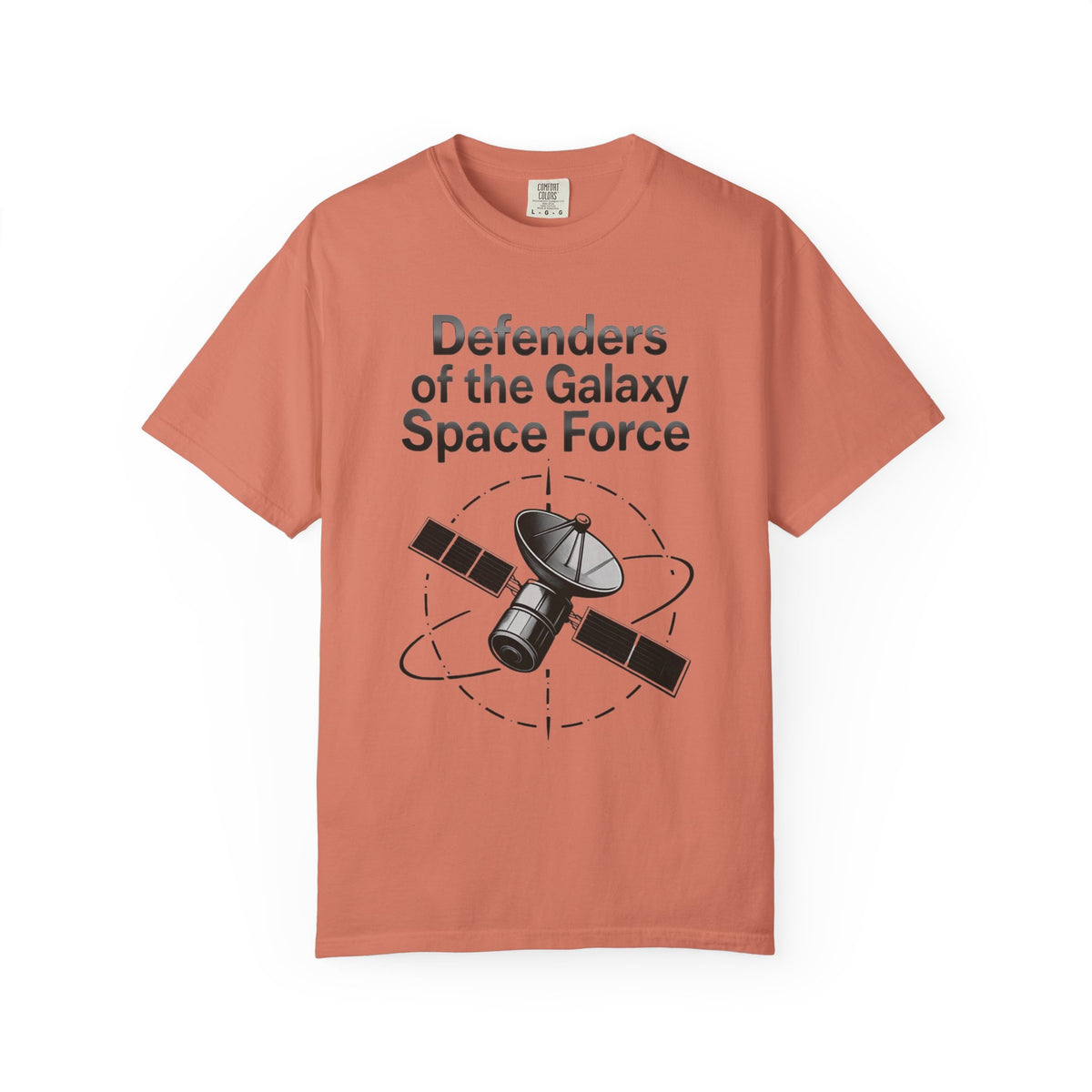 Color: Terracotta | Defenders of the Galaxy Unisex Garment-Dyed T-shirt