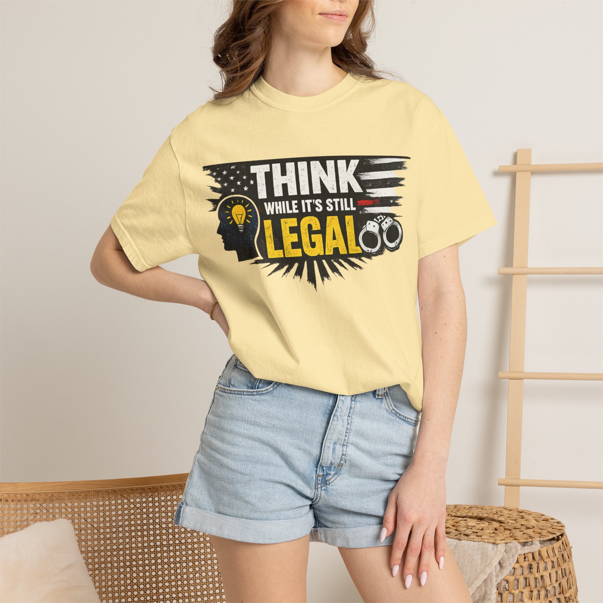 "The Endangered Species Act (For Your Brain)" Unisex Garment-Dyed T-shirt