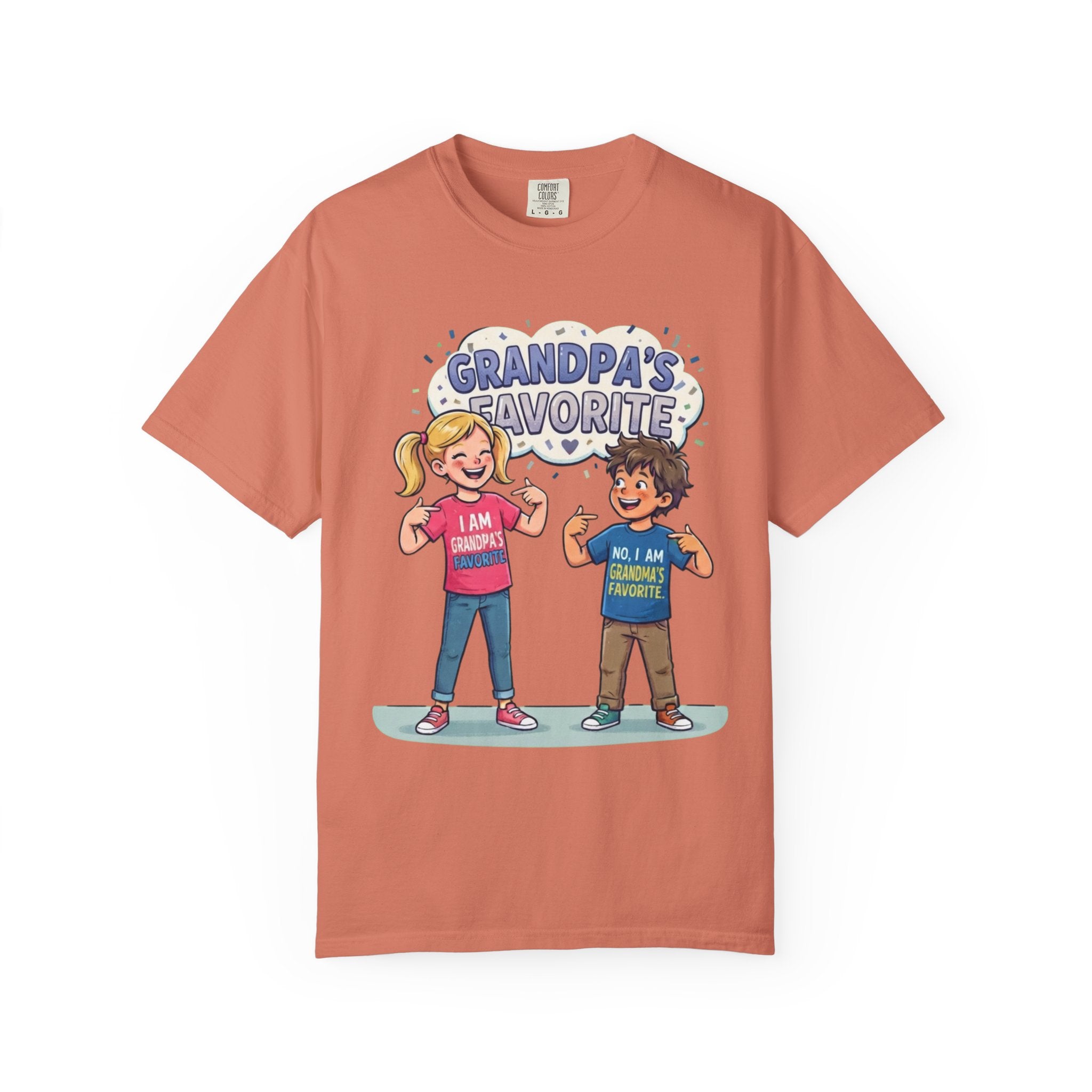 "Grandpa's Favorite" Unisex Garment-Dyed Tee