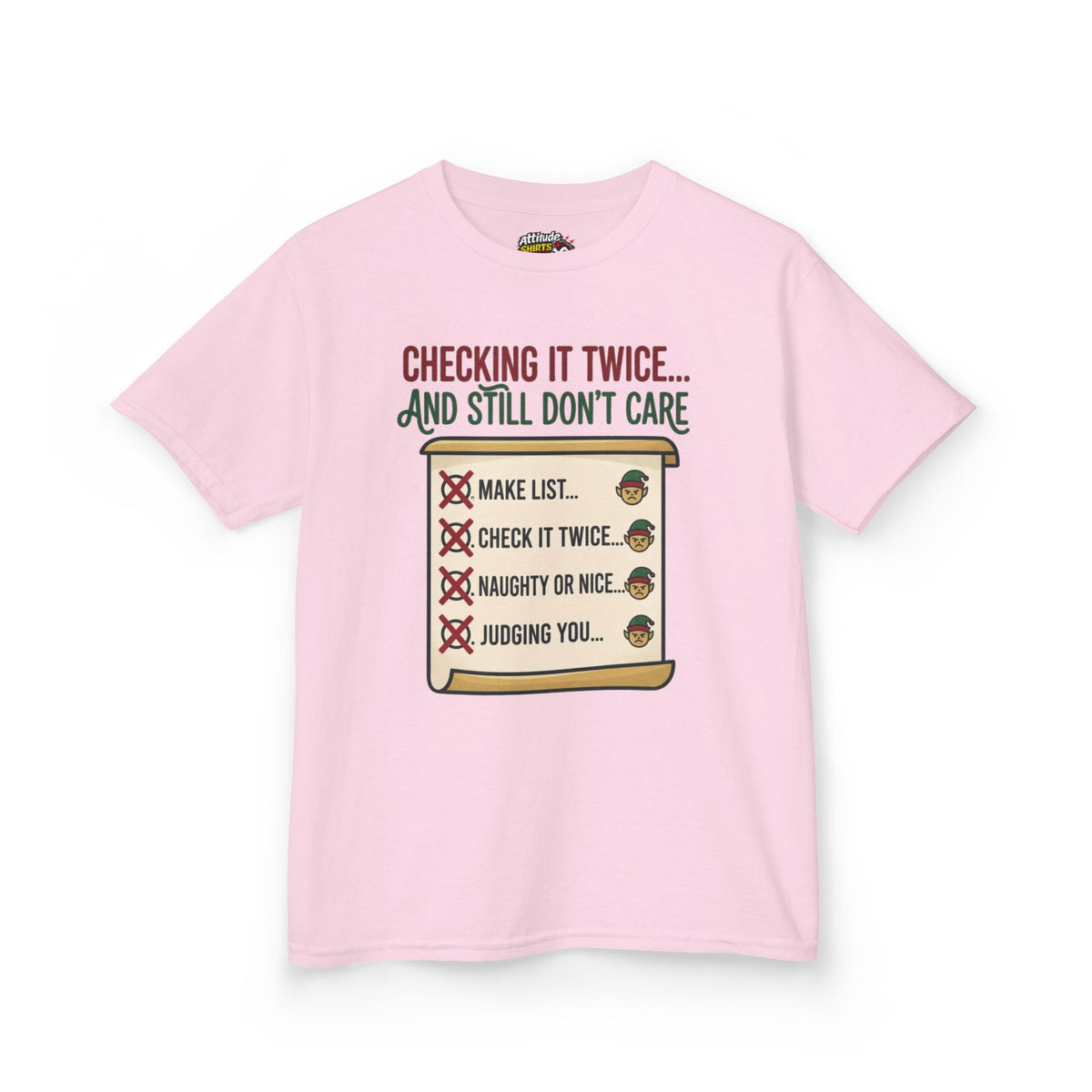 "Checking It Twice" Kids Tee