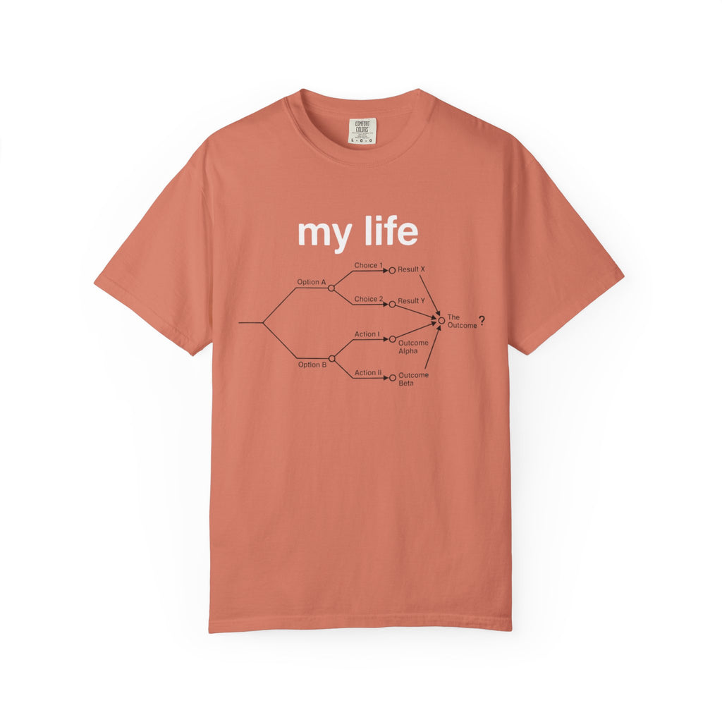 "My Life Decisions" Unisex Garment-Dyed T-shirt