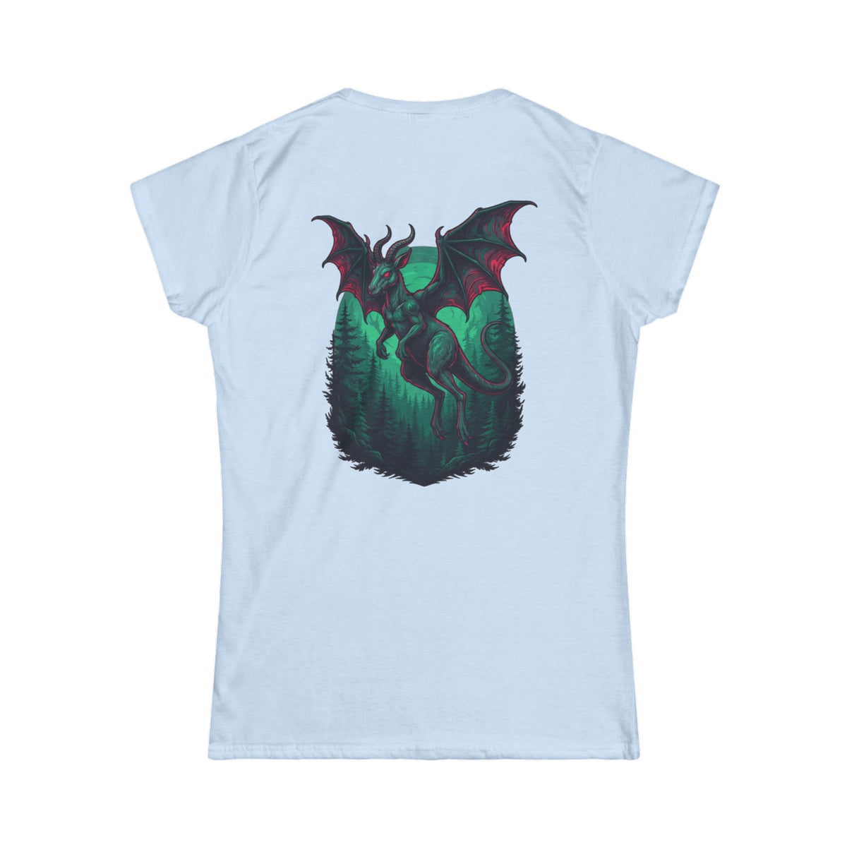 Color: Light Blue | The Jersey Devil (New Jersey, USA) Women's Tee