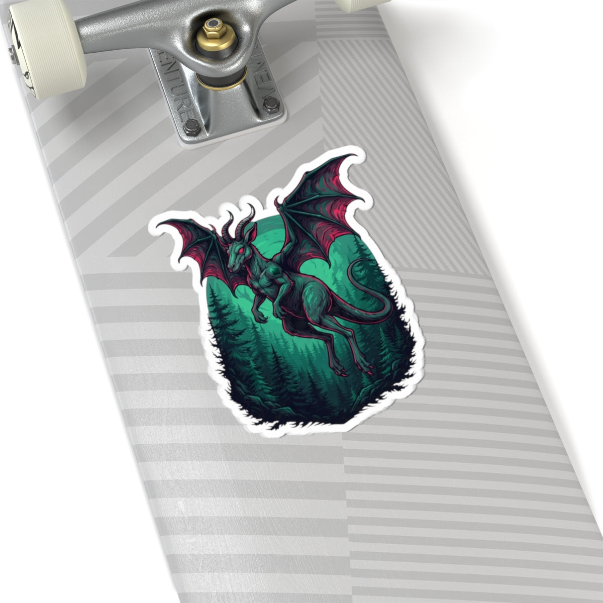 "The Jersey Devil (New Jersey, USA)" Sticker — Main