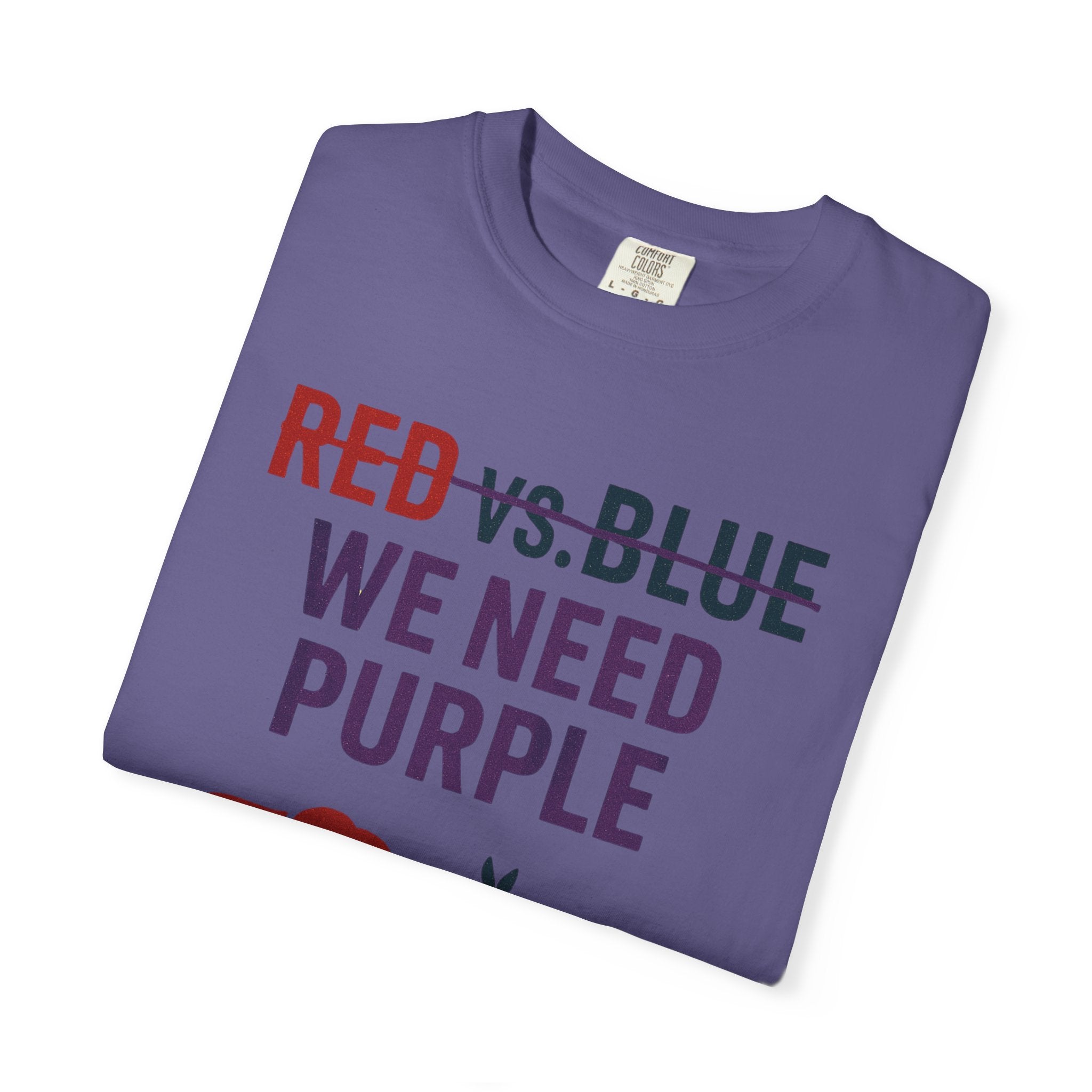 "he Lesser Evil Election" Unisex Garment-Dyed T-shirt
