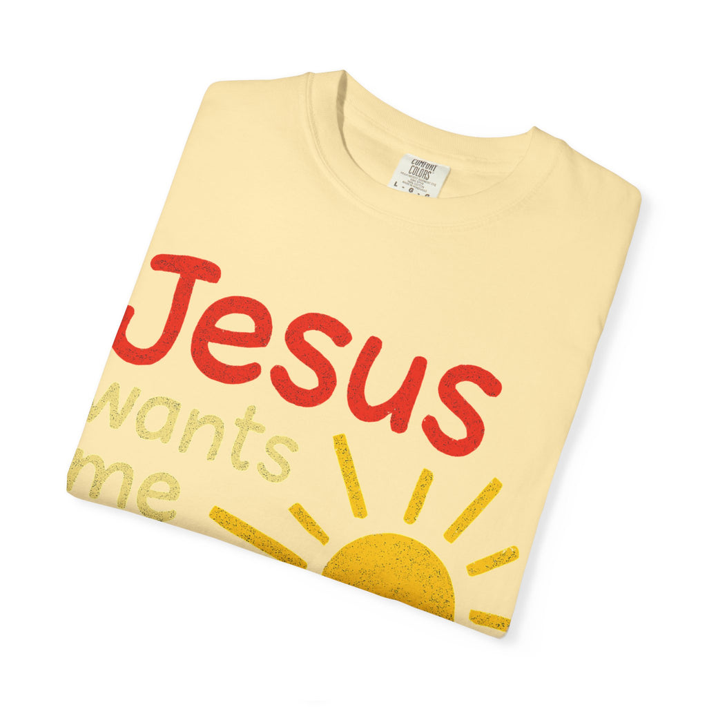 "Jesus Wants Me As An Apostate" Unisex Garment-Dyed T-shirt