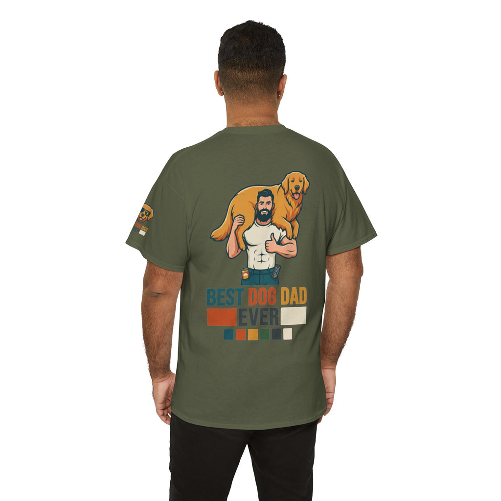 "Best Dog Dad" Premium Graphic Tee