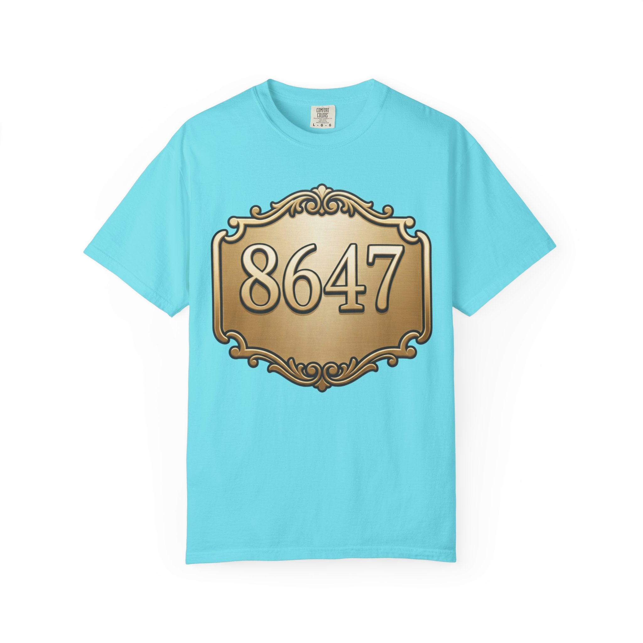 "8647" Unisex Garment-Dyed Tee