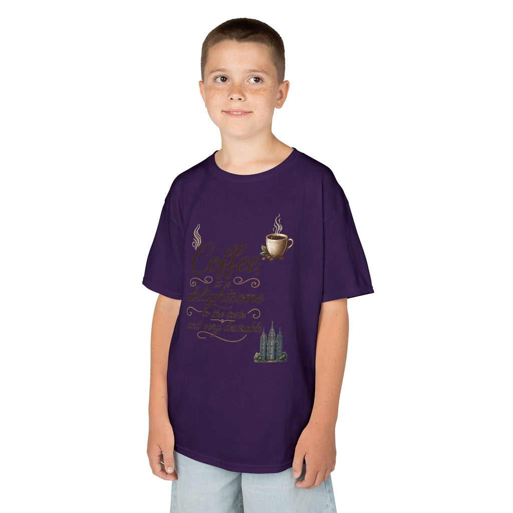 "Coffee is Delightsome" Kids Tee