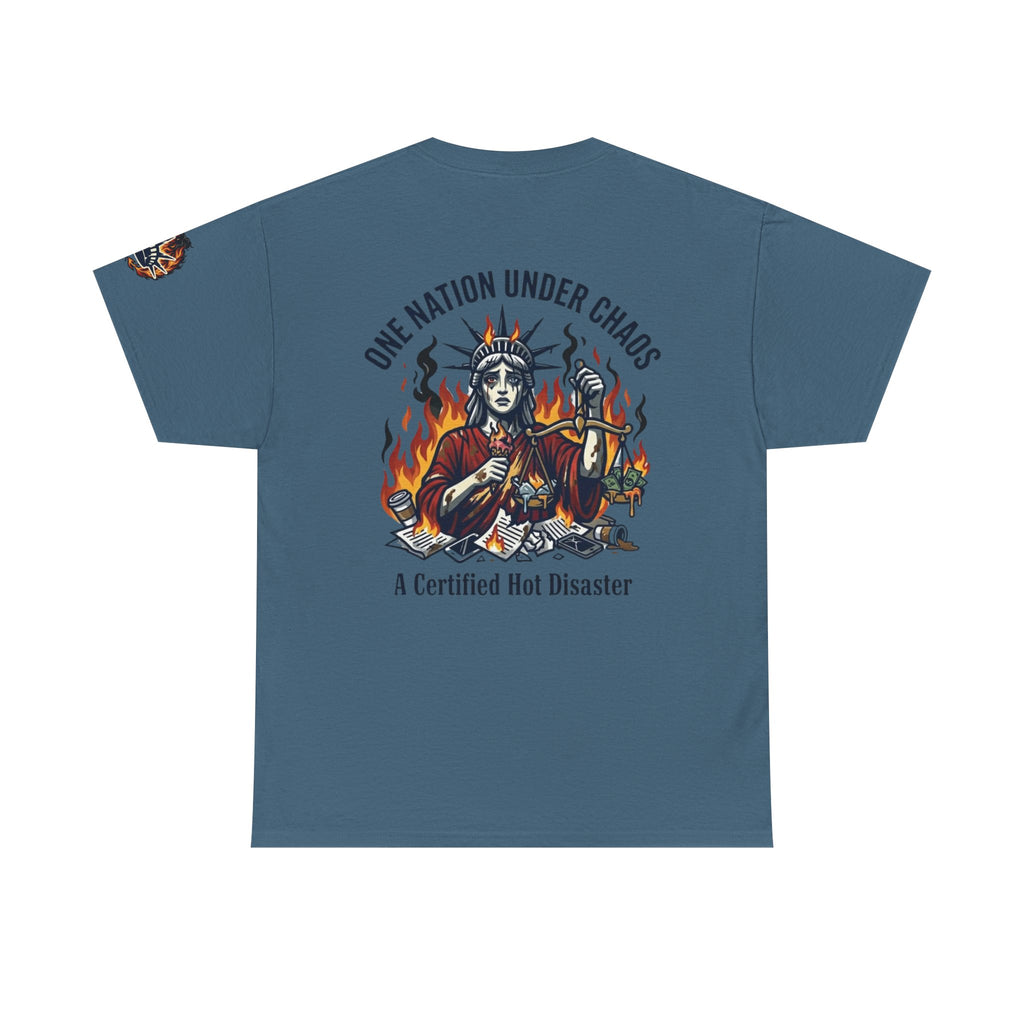 "One Nation Under Chaos" Premium Graphic Tee