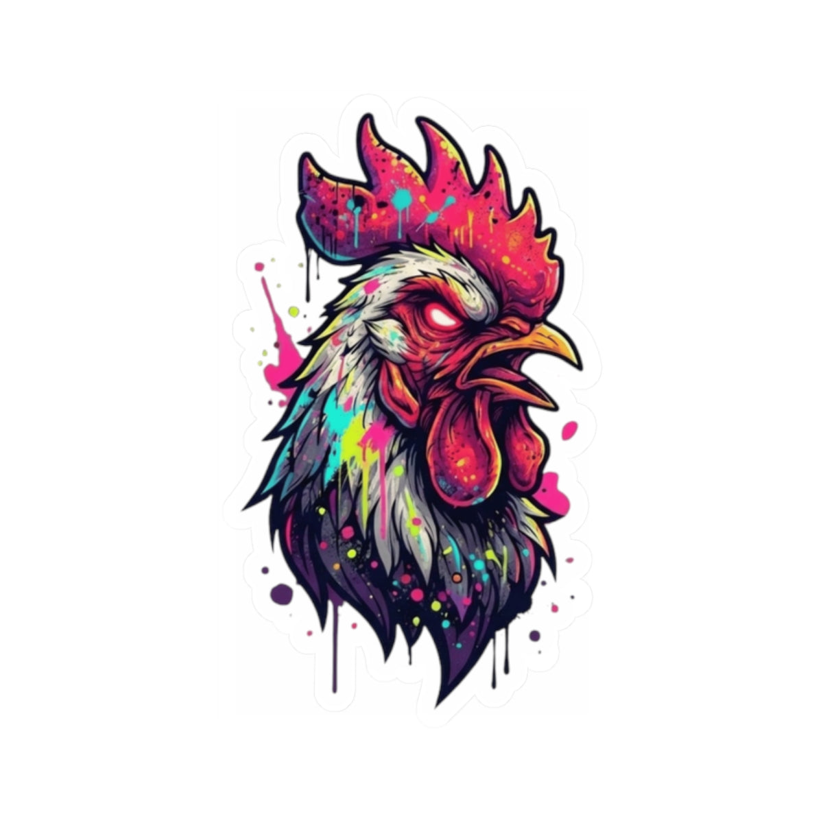 "Chickenshit" Sticker