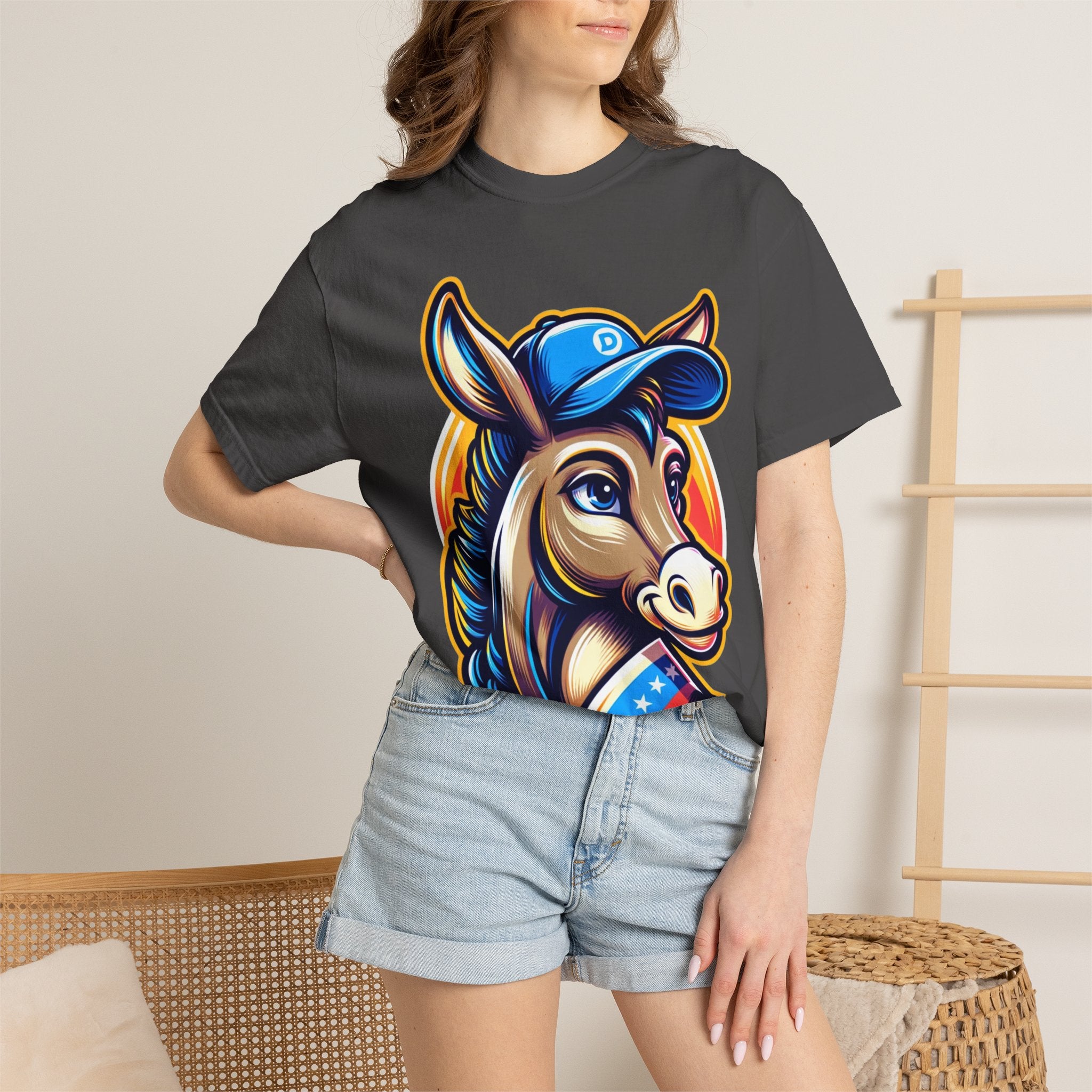 "The Party Animal (Vibrant Edition)" Unisex Garment-Dyed T-shirt
